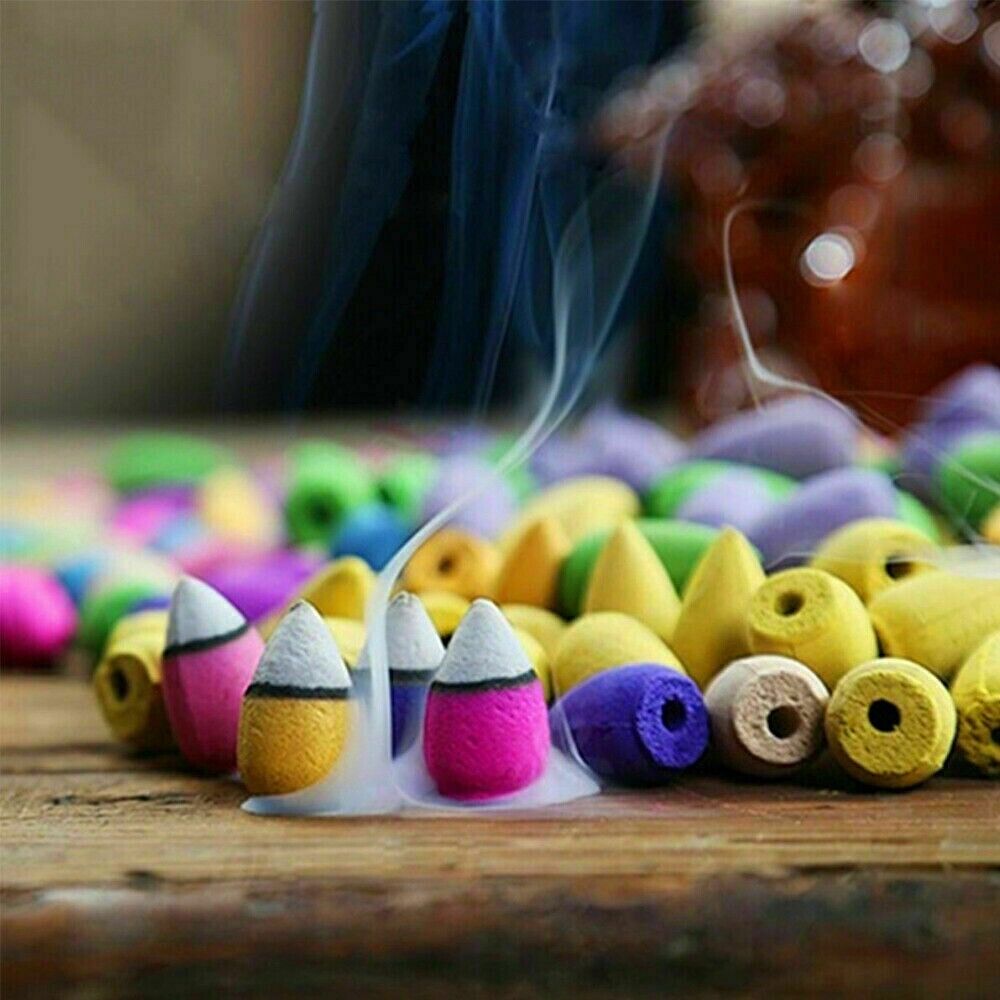 Mystical Atmosphere: Enhance Serenity with 100 Backflow Incense Cones