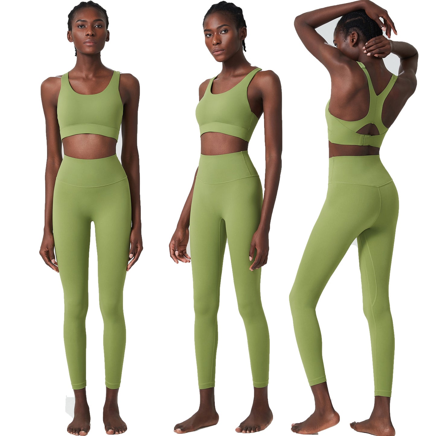 U-Yoga Workout Clothes Two-Piece Set: Quick Drying