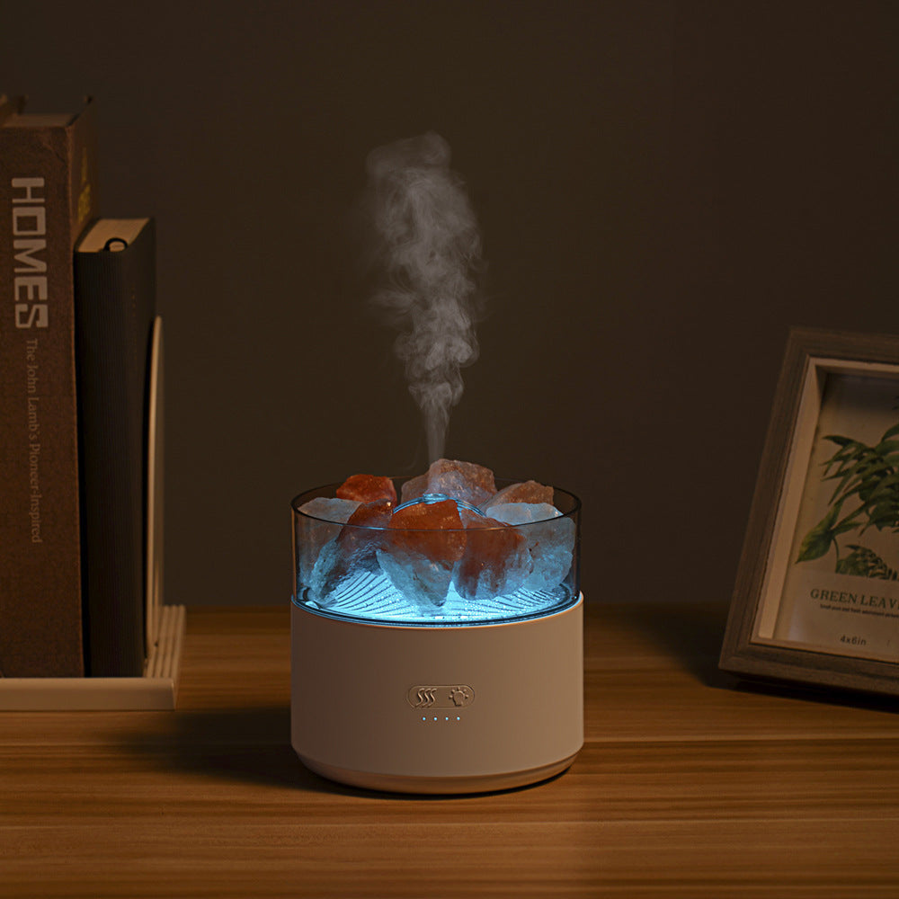 Crystal Salt Aroma Diffuser with Ambient Light