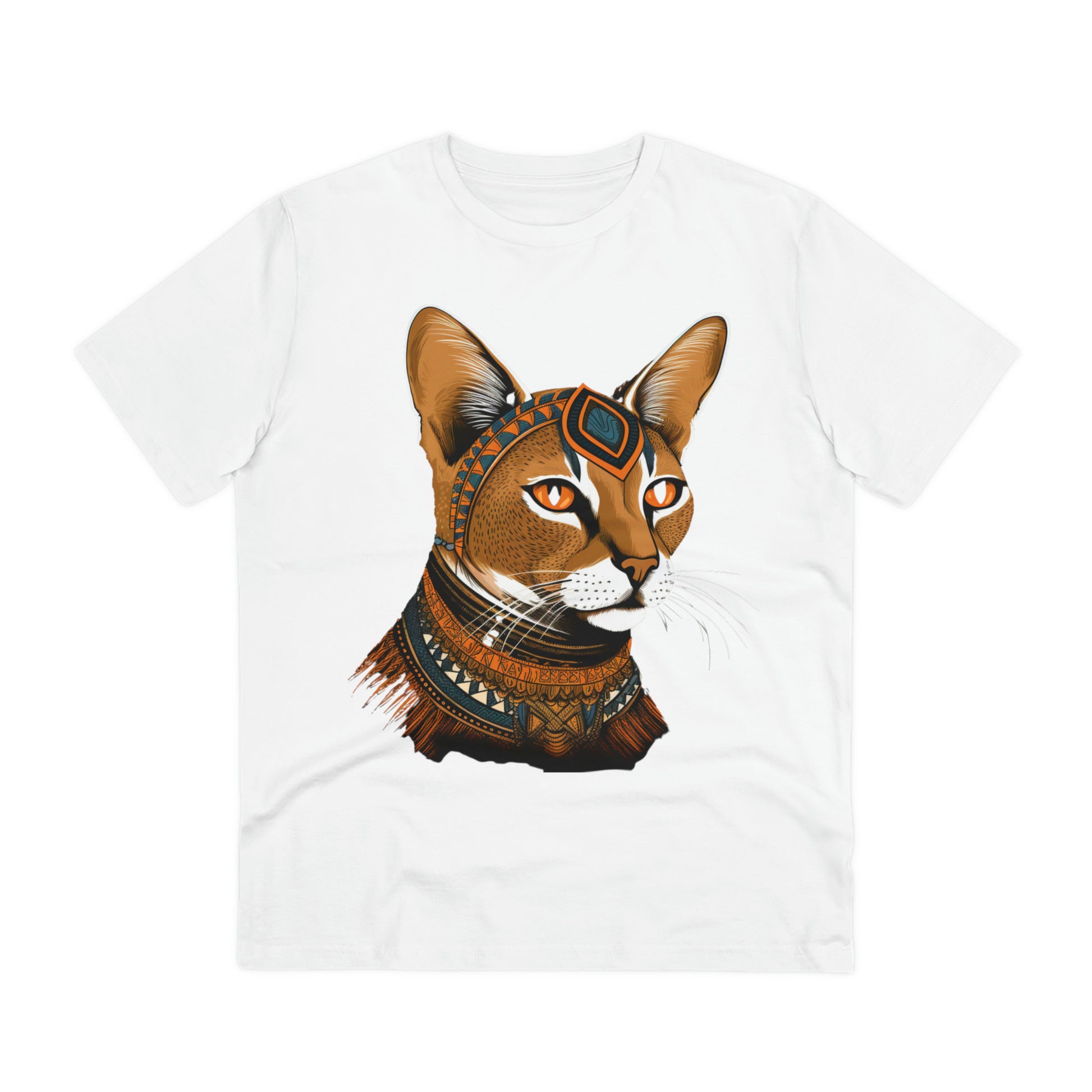 100% Organic Custom Cat T-shirt - Unisex