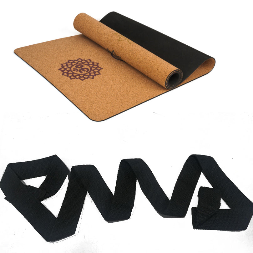 Cork and Rubber Yoga Mat for Inspired Practice