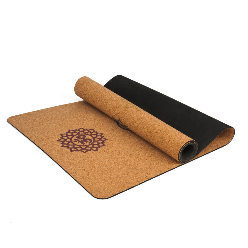 Cork and Rubber Yoga Mat for Inspired Practice