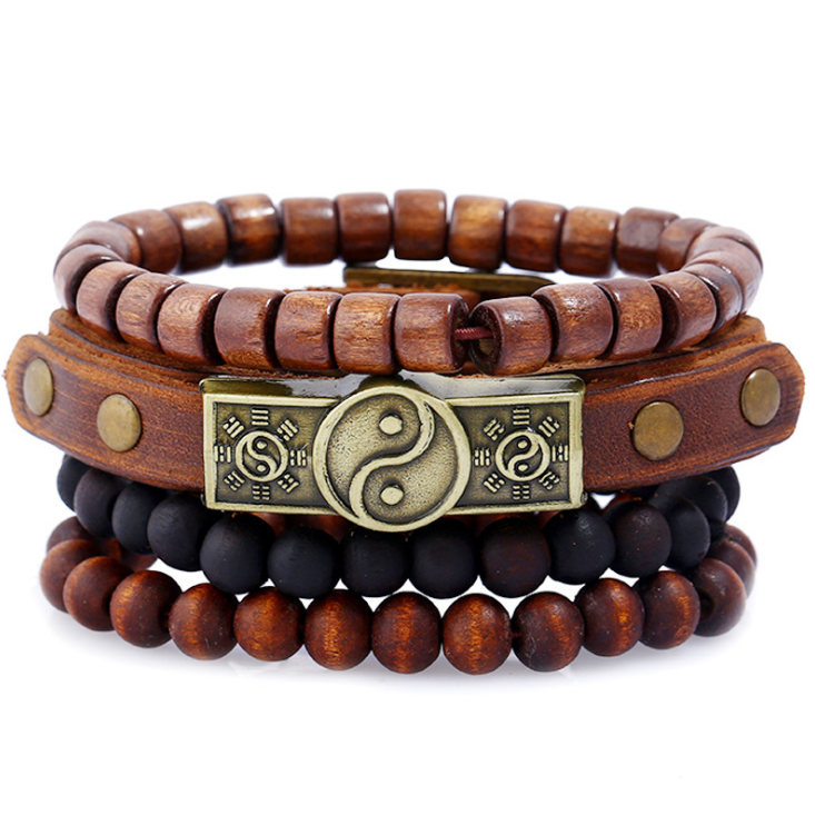 Artistry in Every Bead: Handcrafted Leather Bracelets in Various Styles