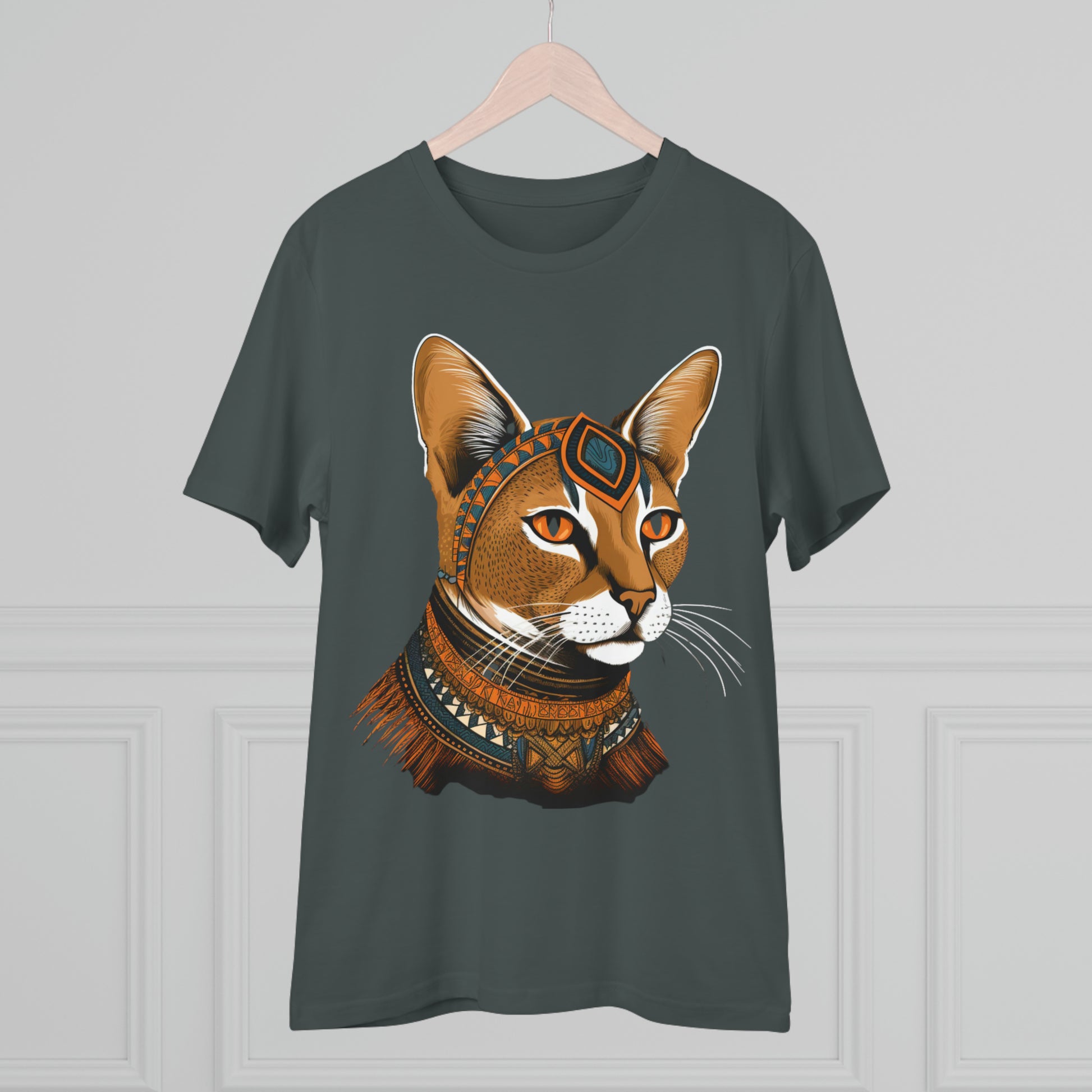 100% Organic Custom Cat T-shirt - Unisex