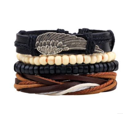 Artistry in Every Bead: Handcrafted Leather Bracelets in Various Styles