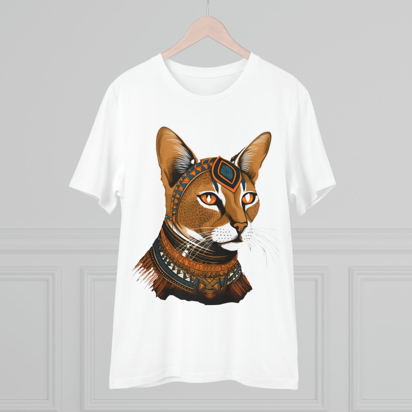 100% Organic Custom Cat T-shirt - Unisex