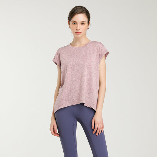 Quick-Drying Yoga & Fitness Wear: Loose Beauty Back Tops