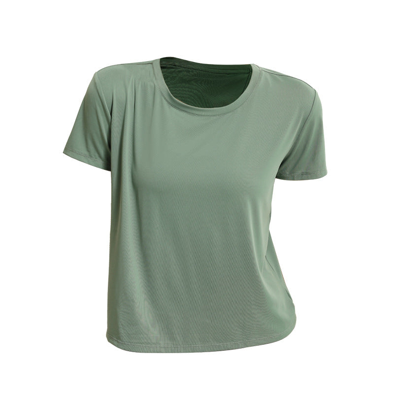 Serene Motion: Halter Yoga Performance Blouse - Loose Yoga Clothes Tops for a Sexy Sports Look