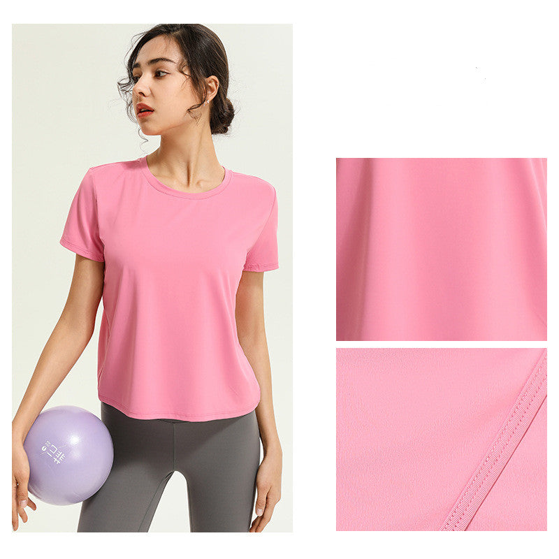 Serene Motion: Halter Yoga Performance Blouse - Loose Yoga Clothes Tops for a Sexy Sports Look