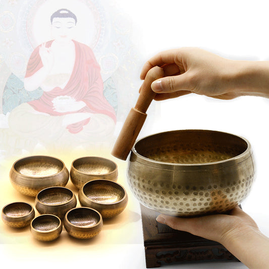 Authentic Bliss: Nepalese Handmade Buddha Sound Bowl