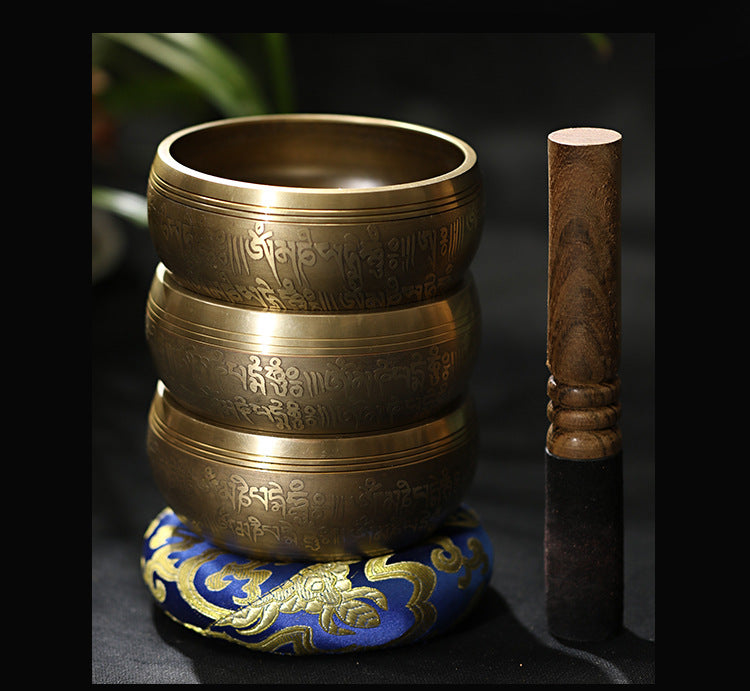 Soulful Harmony: Handmade Buddha Singing Bowl for Meditation