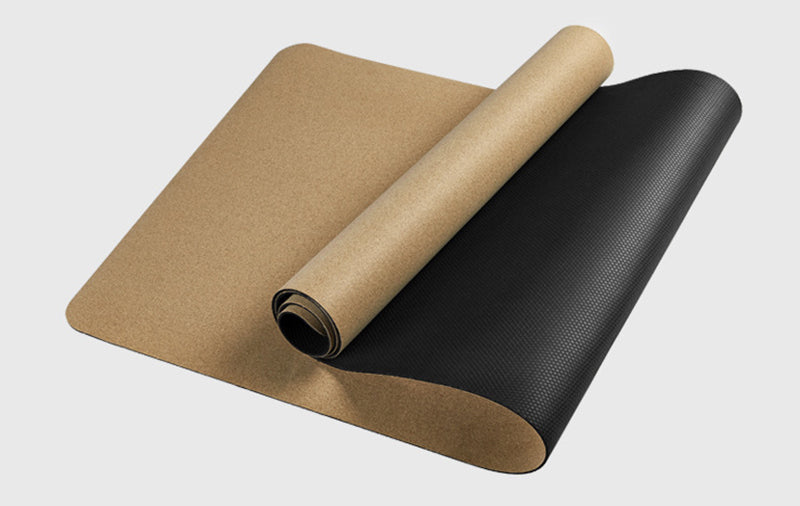 Cork and Rubber Yoga Mat for Inspired Practice