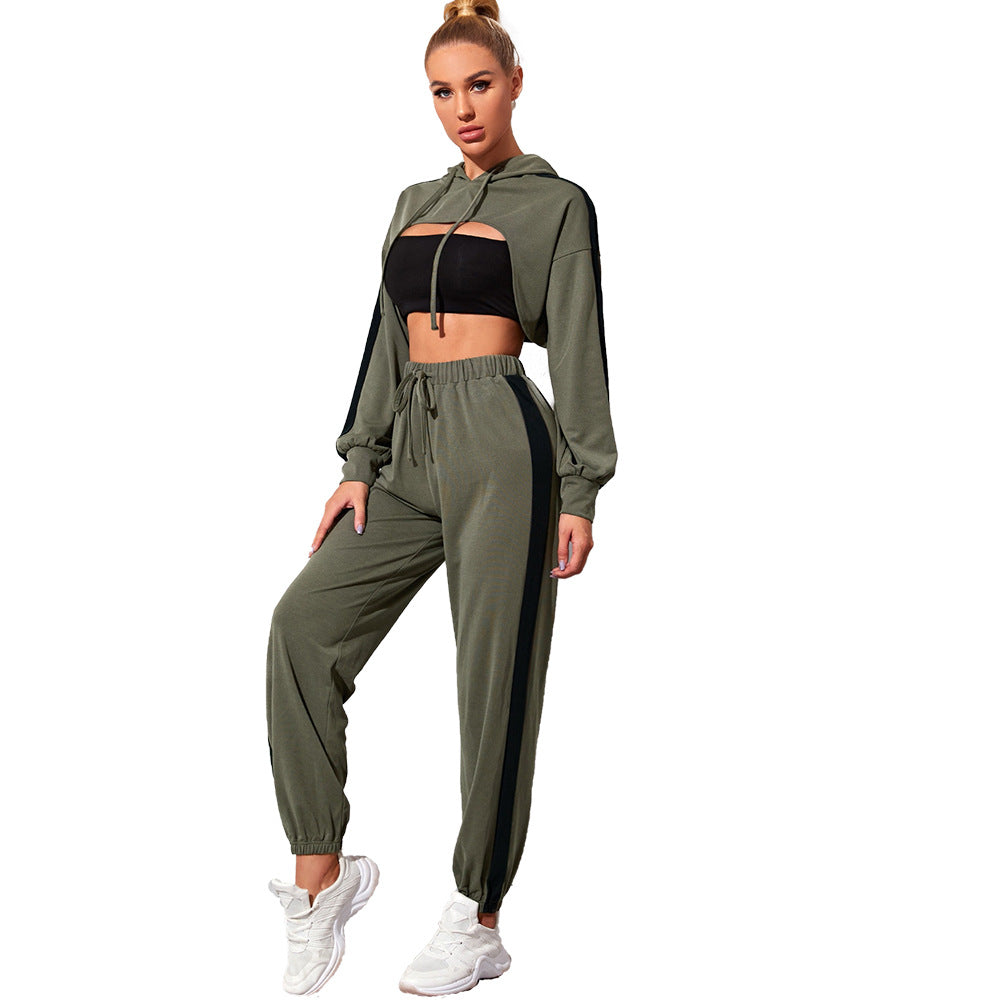 Yoga Wear: Loose Casual 2PC Sports Suit for Gym and Running