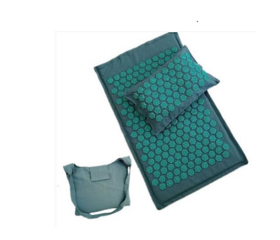 Lotus Acupuncture Mat with Buckwheat Cushion - Natural Serenity