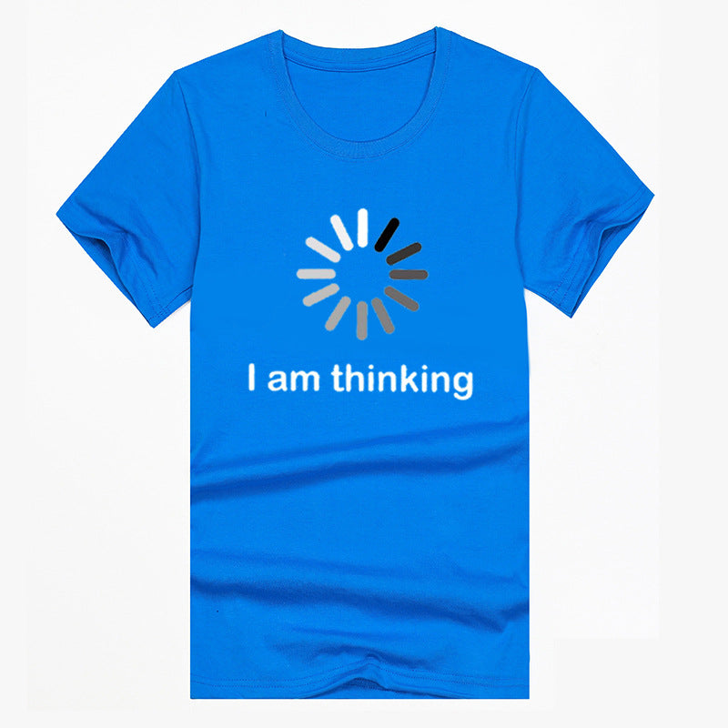 Clever Thinking: Unisex 'I'm Thinking' Tee - Various Sizes and Colors