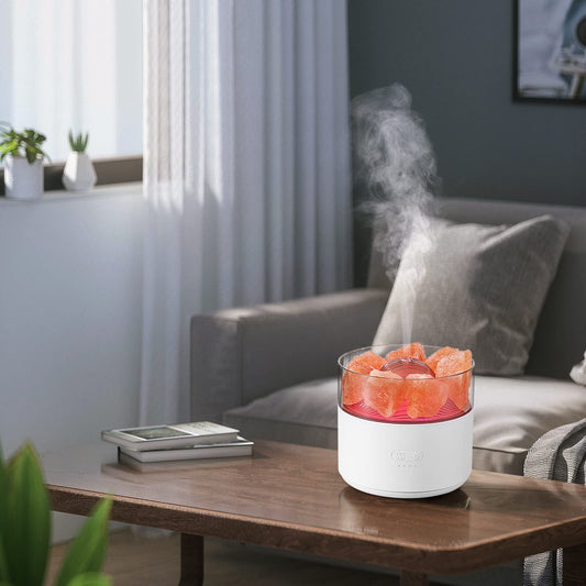 Crystal Salt Aroma Diffuser with Ambient Light