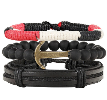 Artistry in Every Bead: Handcrafted Leather Bracelets in Various Styles