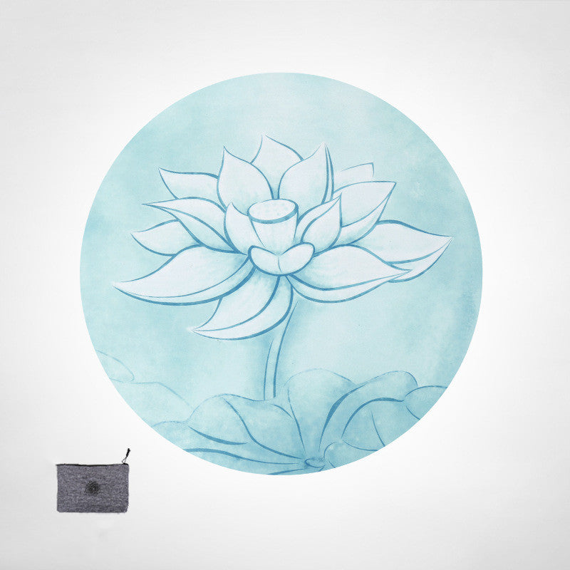 Round meditation-yoga mat-various styles