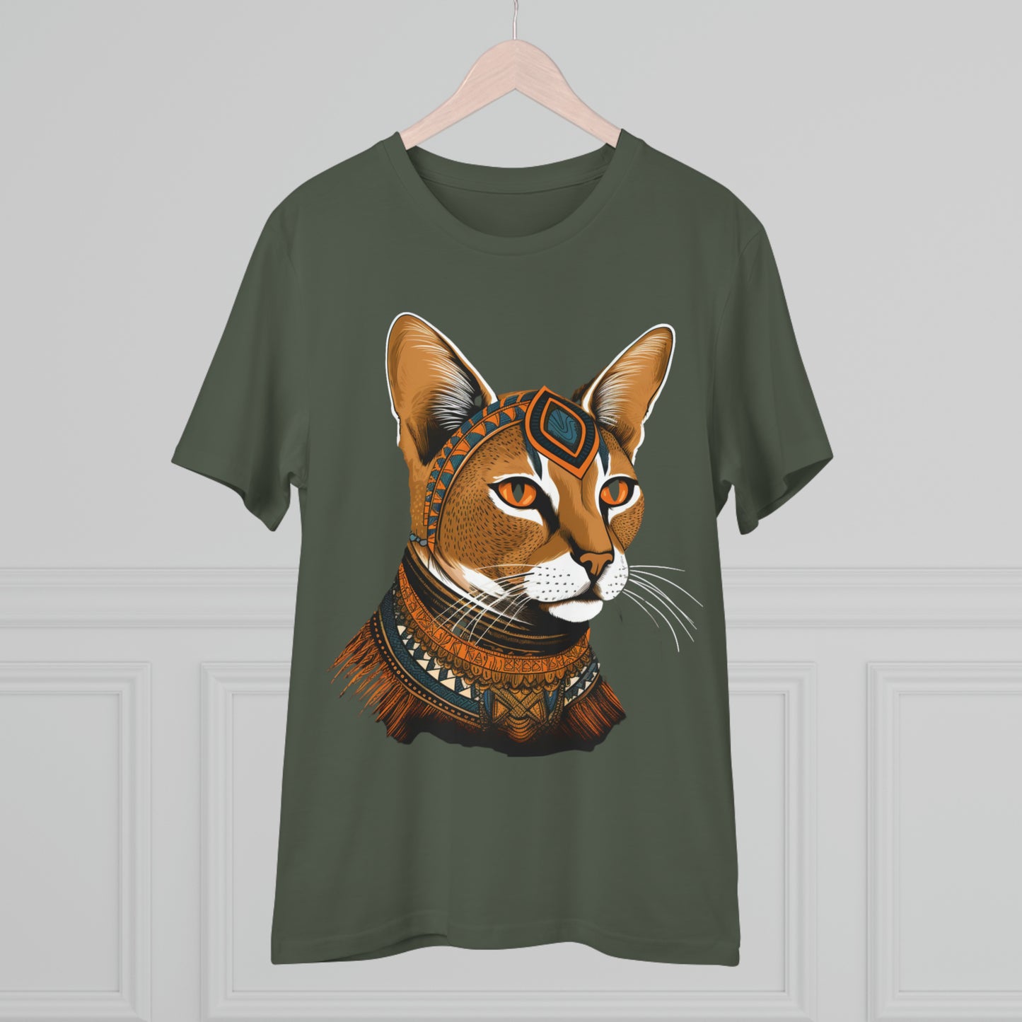 100% Organic Custom Cat T-shirt - Unisex