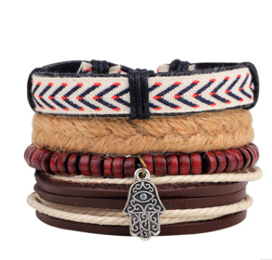 Artistry in Every Bead: Handcrafted Leather Bracelets in Various Styles