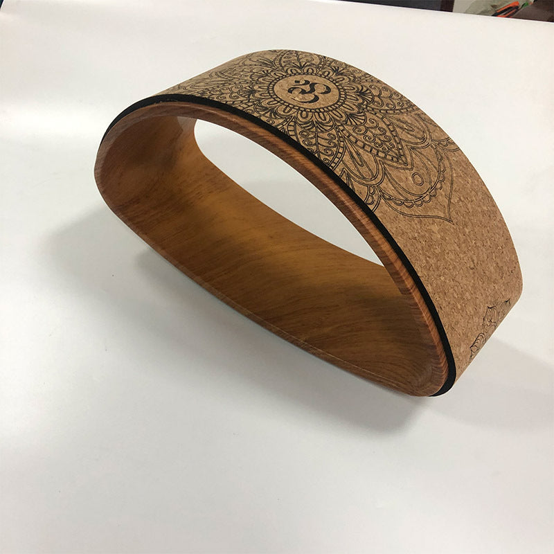 Half-Round Cork Yoga Wheel – Your Backbend Artifact