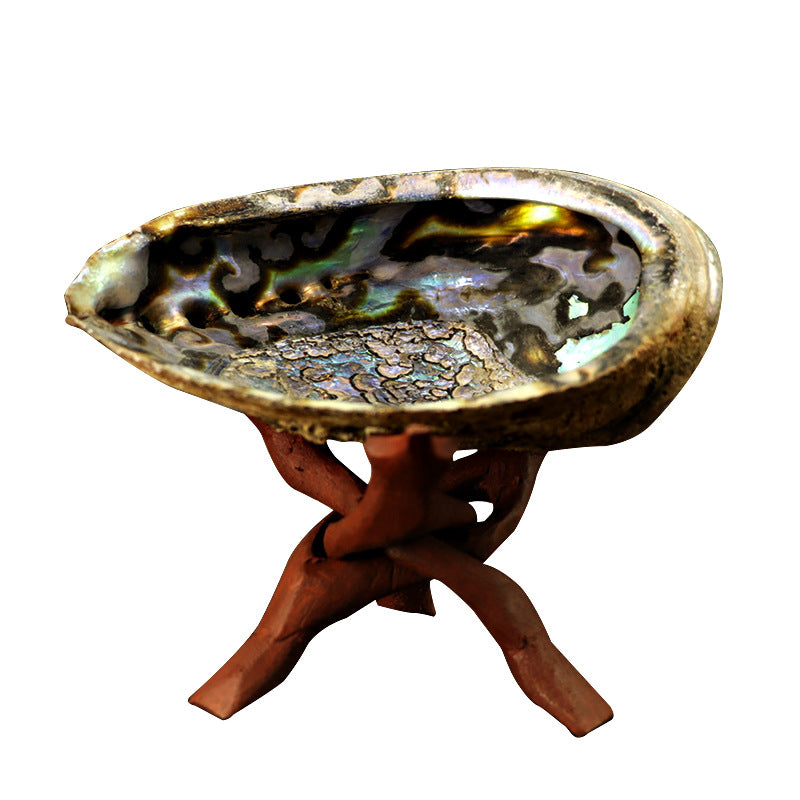 Abalone Aura Incense: Sage Burning Shell