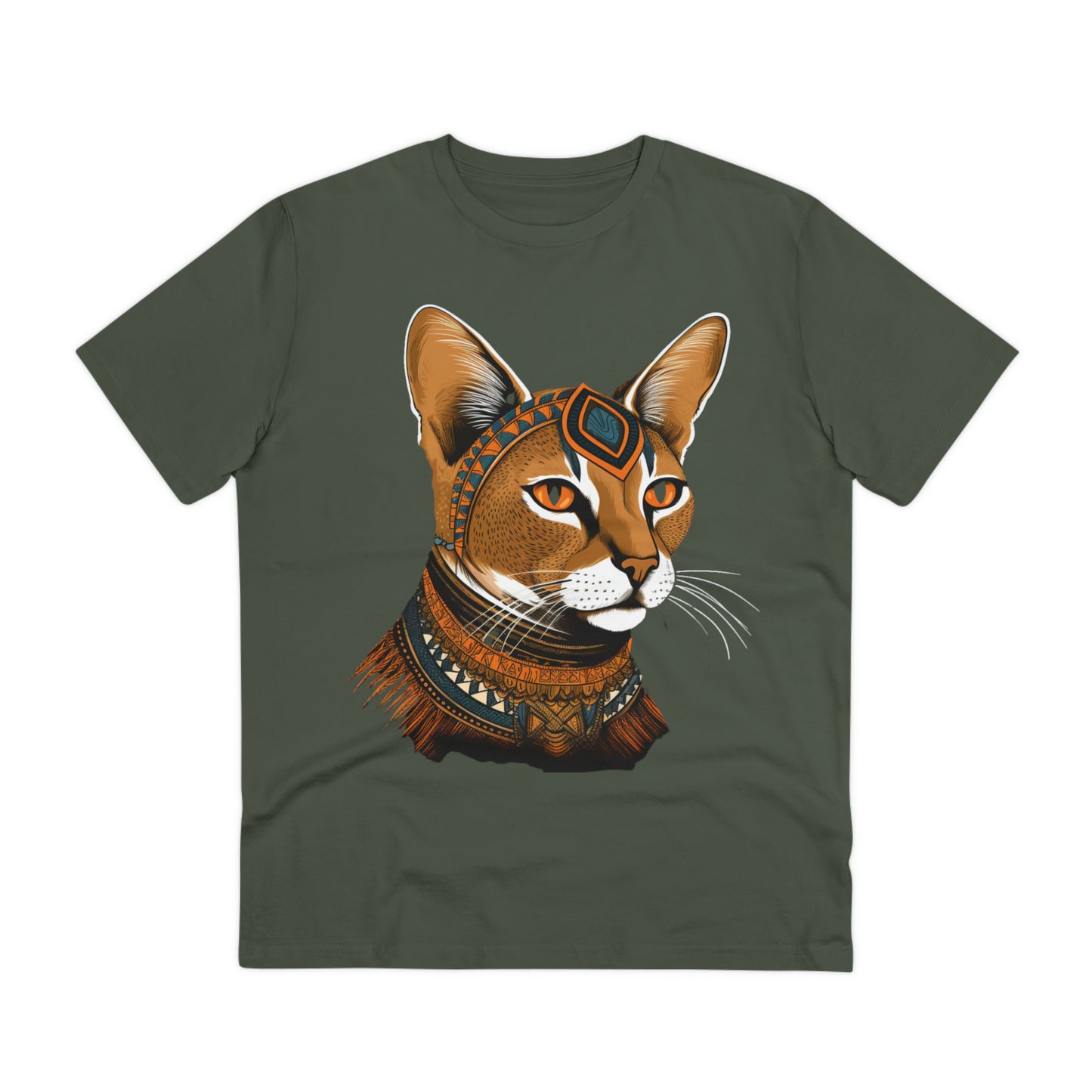 100% Organic Custom Cat T-shirt - Unisex