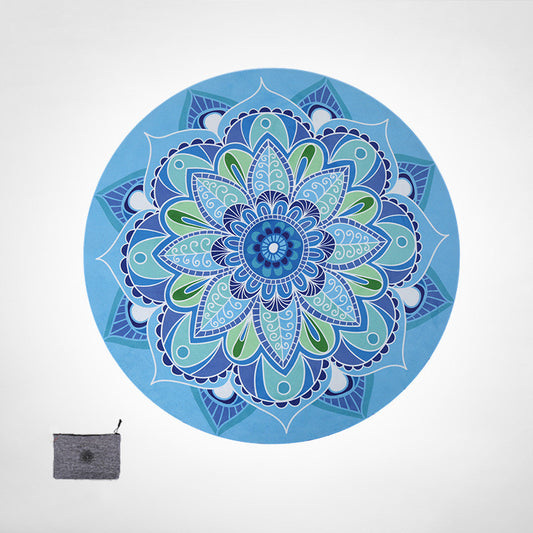 Round meditation-yoga mat-various styles