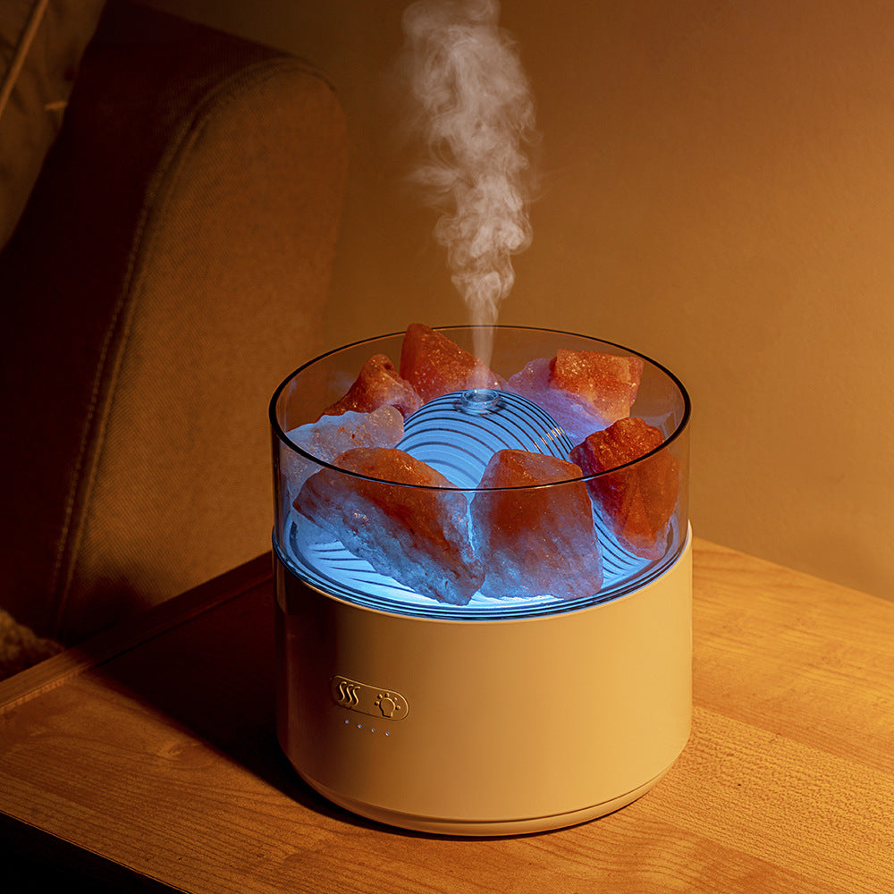 Crystal Salt Aroma Diffuser with Ambient Light