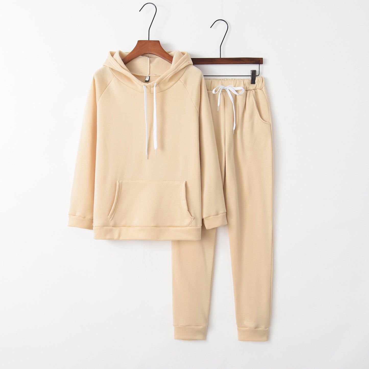 Cozy U Lounge Set: 2PC Fitted Sweat Suit