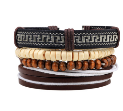 Artistry in Every Bead: Handcrafted Leather Bracelets in Various Styles