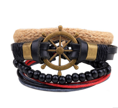 Artistry in Every Bead: Handcrafted Leather Bracelets in Various Styles