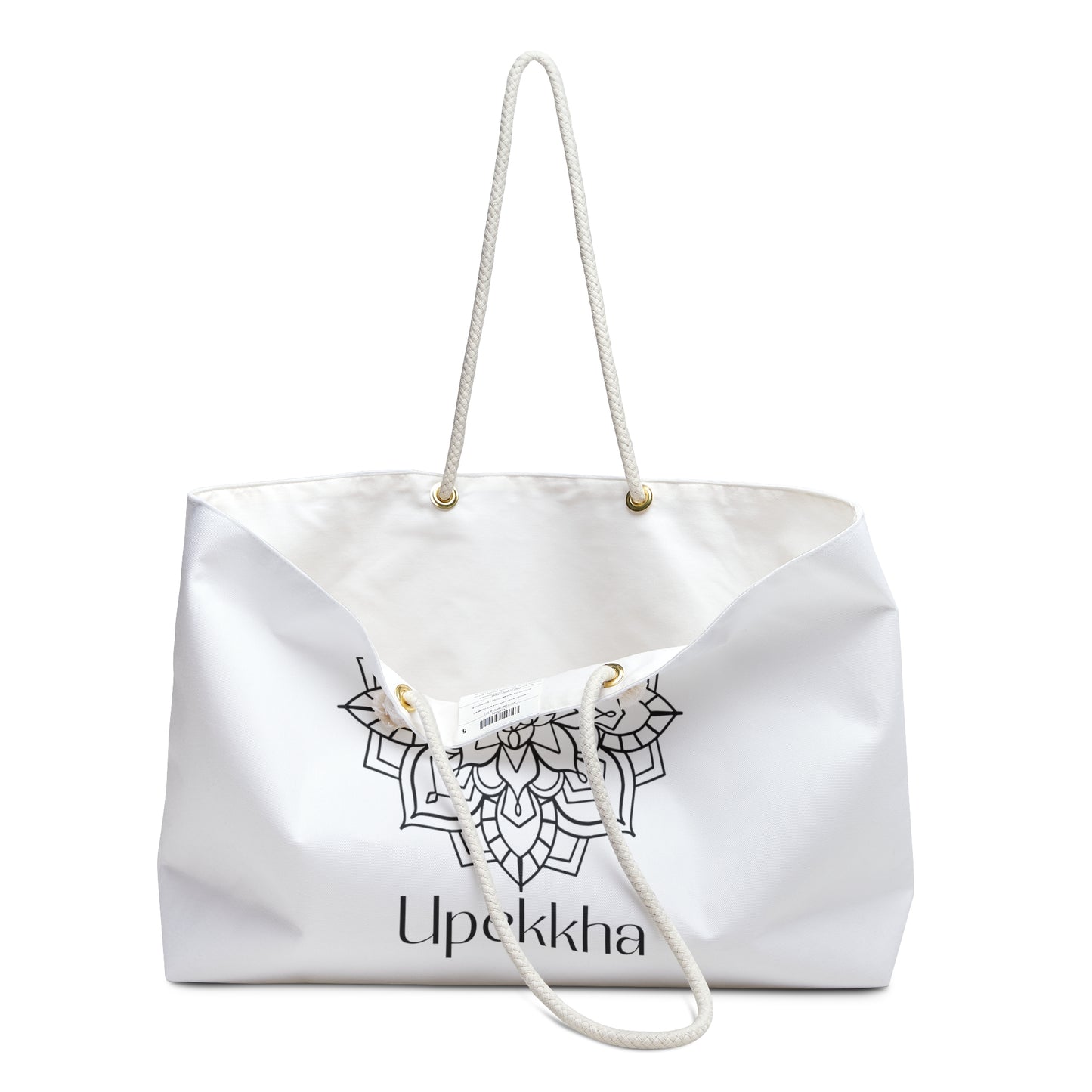 Upekkha Mandala Weekender Bag - Stylish Tote for Your Getaways