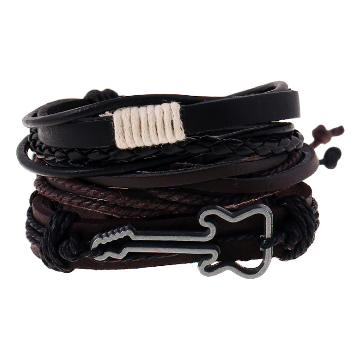 Artistry in Every Bead: Handcrafted Leather Bracelets in Various Styles