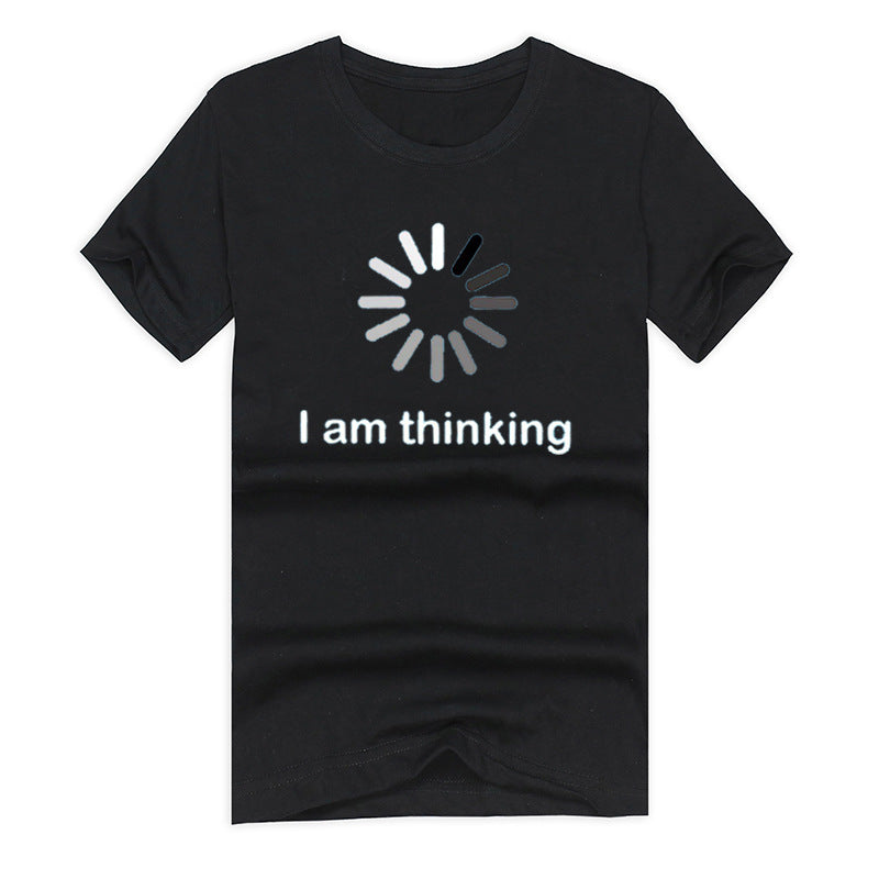 Clever Thinking: Unisex 'I'm Thinking' Tee - Various Sizes and Colors