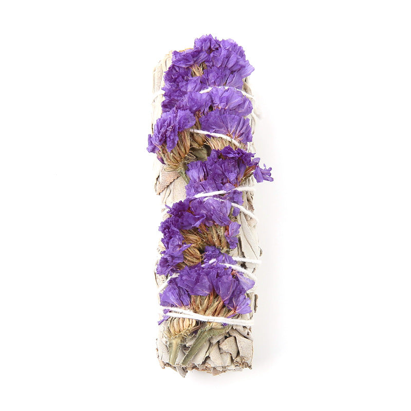 Colorful Aromatherapy: White Sage and Red Rose Petal Blend