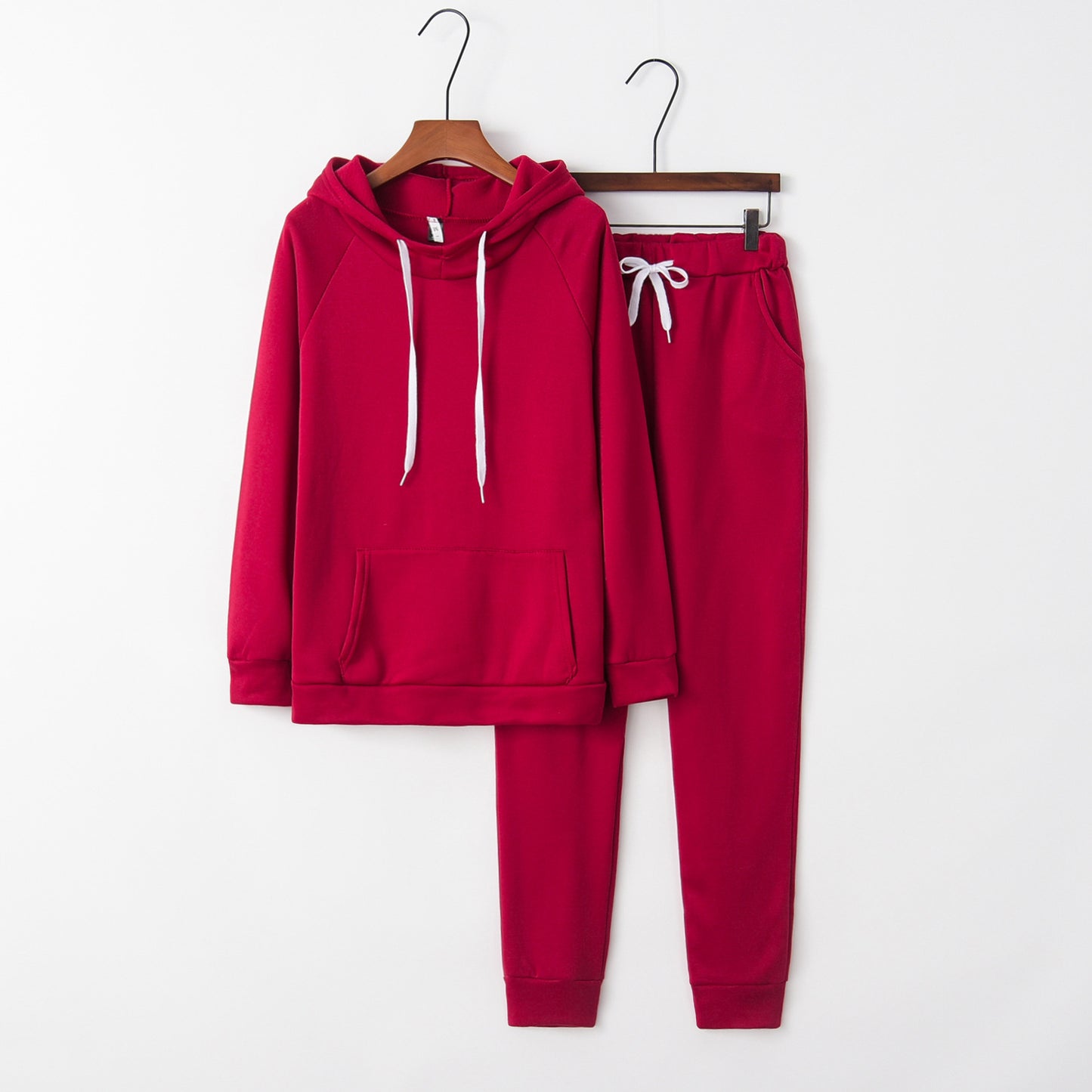 Cozy U Lounge Set: 2PC Fitted Sweat Suit