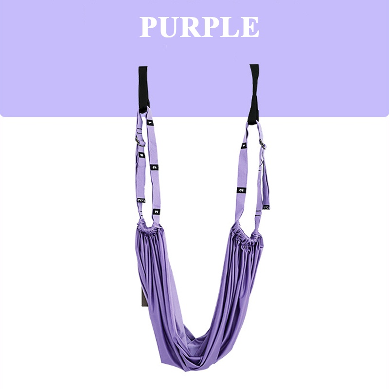 Adjustable Aerial Yoga Strap: Hammock Swing Stretching for Gym Flexibility