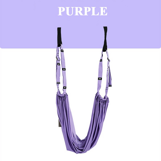 Adjustable Aerial Yoga Strap: Hammock Swing Stretching for Gym Flexibility