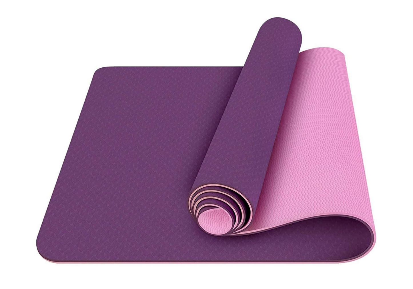 Reversible Eco Mat: Your Essential Yoga Companion with Carrying Strap