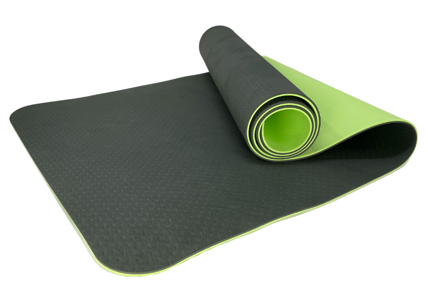 Reversible Eco Mat: Your Essential Yoga Companion with Carrying Strap