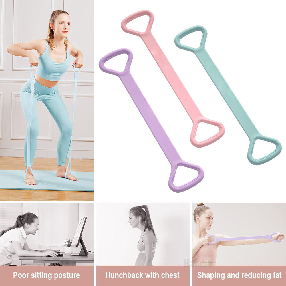 Versatile Fitness: Yoga Resistance Band for Total Body Training.